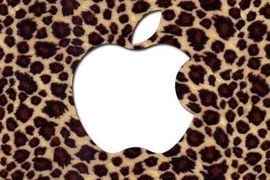 Leopard Print Apple.