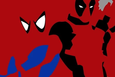 Spider man Deadpool Wade Wilson Marvel Red Backgrounds Wallpapers ...