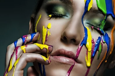 Colorful Creative Girl Hd Wallpapers