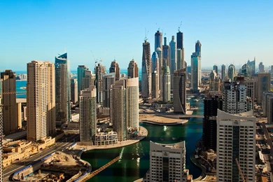 Dubai Fountains Lake Wallpapers 29189