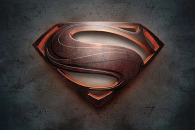 Man Of Steel Superman Logo Desktop Wallpapers