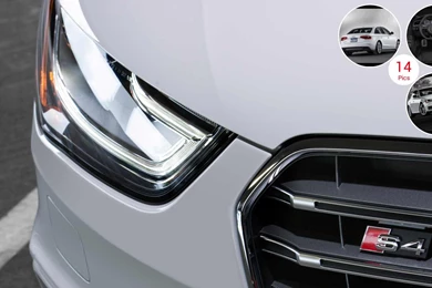 Audi S4 US Version (2013) Headlight / Grill