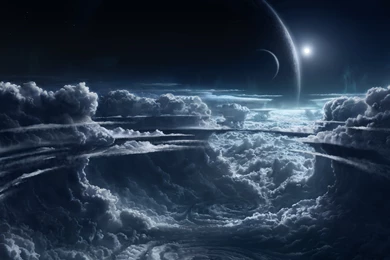 DARK Evil Horror Spooky Creepy Scary Moon Clouds Wallpapers ...