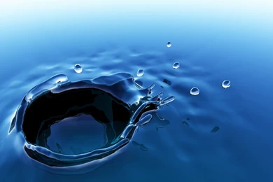 Full HD Wallpapers + Abstract, Water, Blue