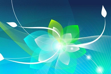 Wallpapers Wireframe Flower, A Flower, A Grid