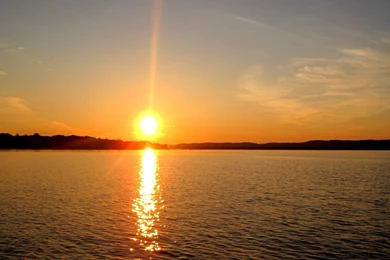 Water Sunset Landscapes Nature Peace Wallpapers