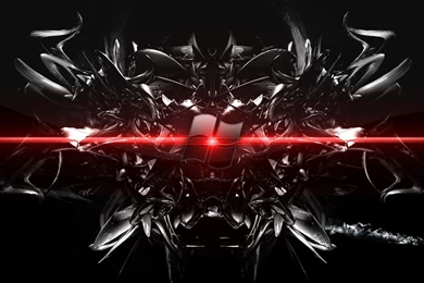 Abstract Dark Windows 7 Microsoft Windows Alien Wallpapers ...