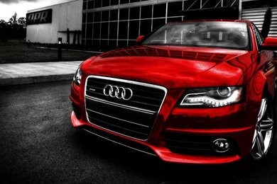 Cars Audi Selective Coloring Wallpapers   (
