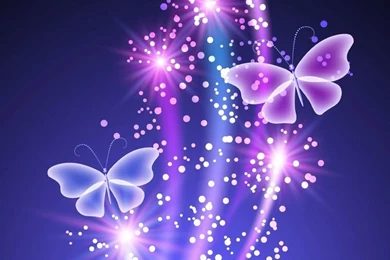 Abstract 3D Butterfly For Apple iPhone 6 Wallpapers