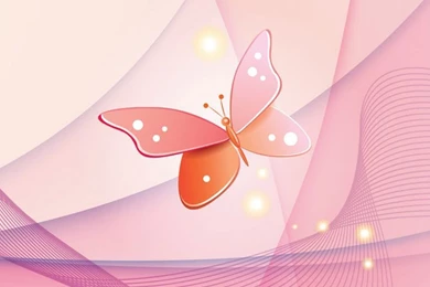 Pink Butterfly iPhone Wallpapers