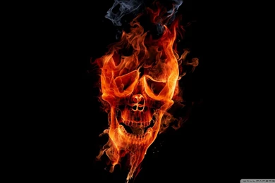 Download Fire Skull Wallpapers 1920x1080