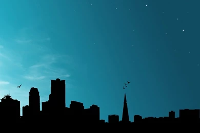 City In The Night Desktop Wallpapers 22459