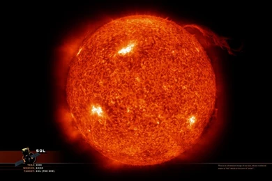 Wanderingspace » Blog Archive » Wallpaper: Sol (the Sun) Portrait