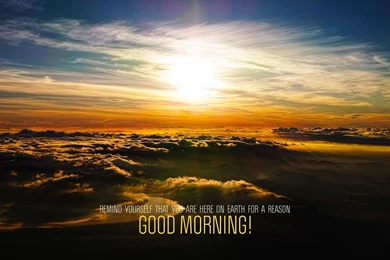Good Morning With Sun HD Wallpapers