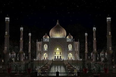 7 Wonder Popular Place Taj Mahal Hd Wallpapers