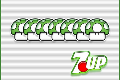 7up Mario Super Mario Bros Mushrooms Punny Wallpapers   (