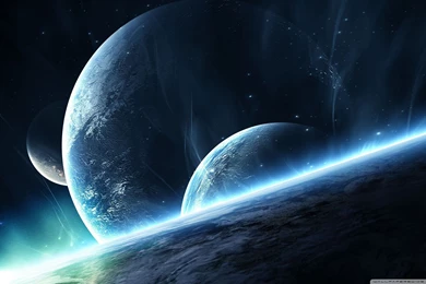 Close Planets Wallpapers 2560x1600