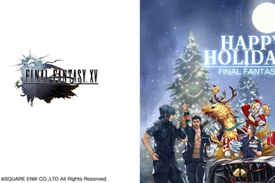 Final Fantasy XV Gets Lovely Festive Artwork As Wallpapers ...