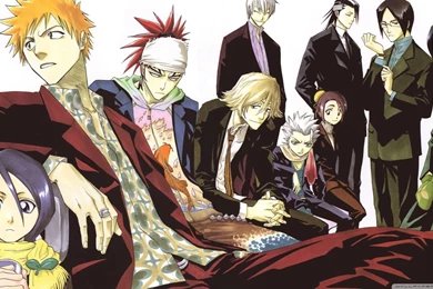 Bleach Characters II HD Desktop Wallpapers : Widescreen : High ...