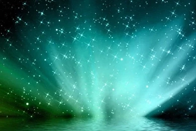 iPhone 4S Wallpapers Green Stars