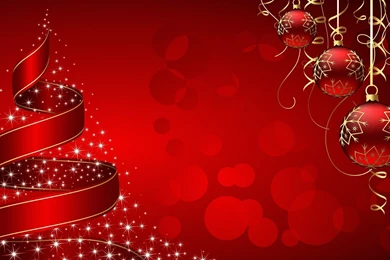 Wallpapers Christmas Red Balls   1920 X 1080   Christmas Santa ...