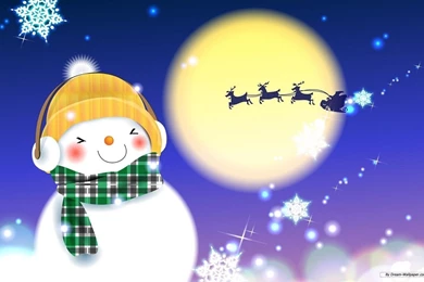 Free Wallpapers   Free Holiday Wallpapers   Christmas Illustration 1 ...
