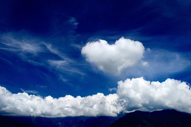 1920x1080 Love Heart Cloud Wallpapers