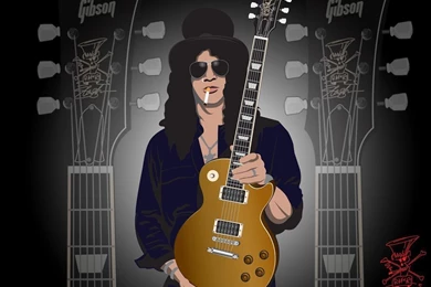 Slash Guitar Wallpapers