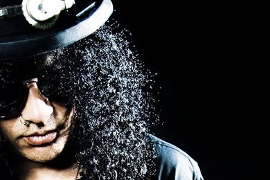 Download Wallpapers 3840x1200 Slash, Glasses, Hair, Cap, Piercing ...