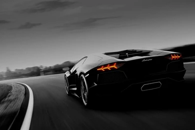 1680x1050 Black Lamborghini Murcielago Racing Desktop PC And Mac ...