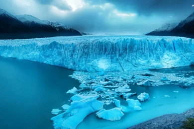 Gorgeous Azure Glacier Wallpapers