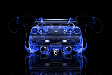 Nissan Skyline GTR R34 JDM Back Fire Car 2013 « El Tony