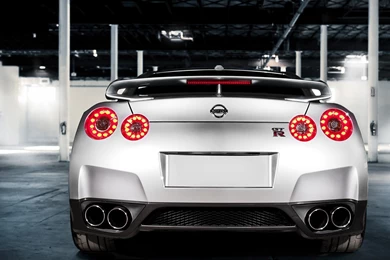 Cars Nissan Backview Lights On Nissan Skyline Gt r Nissan Gt r R35 ...