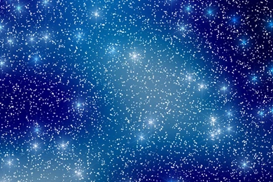 Christmas Snow And Stars Wallpapers