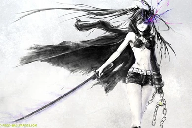 Black Rock Shooter Anime Wallpapers   HD Wallpapers Download