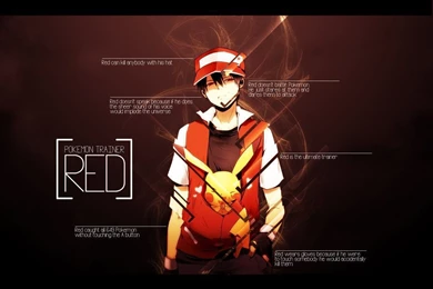 Pokemon Trainer Red By Betamax777 On DeviantArt