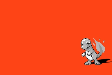 Pokemon Simple Backgrounds Charmander Red Backgrounds Wallpapers ...
