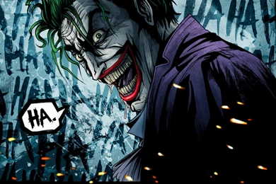 Dc Comics The Joker Artwork Laughing