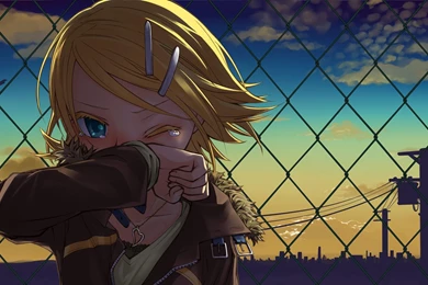 Kagamine Rin Crying Wallpapers