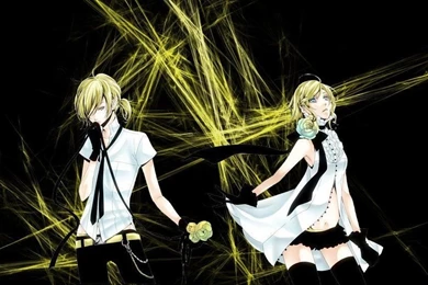 DeviantArt: More Like Kagamine Rin Len Wallpapers By Happypichu