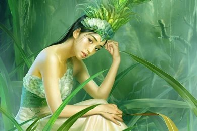 Fantasy Girl PC Desktop HD Paintings,wallpapers 1440x900 And ...