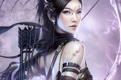 1280x1024 Fantasy Girl   Archer Desktop PC And Mac Wallpapers