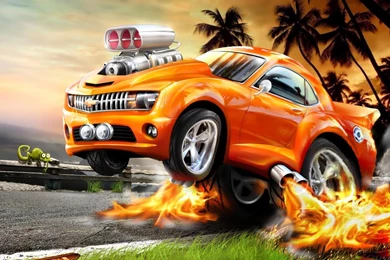 Desktop Wallpapers Gallery Humor Crazy Chevy Free