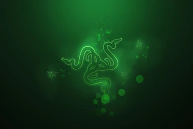 Hi tech Razer Logo Desktop Wallpapers Green HD Wallpapers