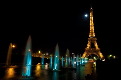 TOWER S NIGHT VIEW WALLPAPER (