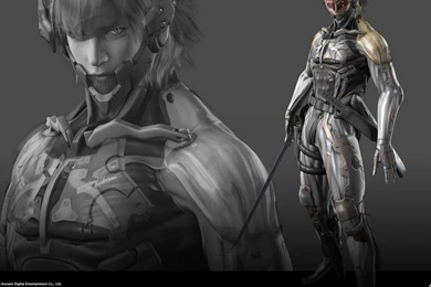 Metal Gear Solid Rising 3d Games Hd Wallpapers   (