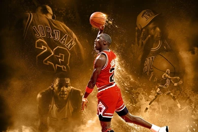 Michael Jordan Chicago Bulls NBA Star Legend Desktop Wallpapers ...