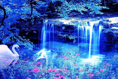 Beautiful waterfalls hd wallpaper background free for desktop