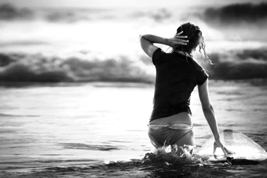 Surf Girl Wallpapers Black By Maxvanijsselmuiden On DeviantArt