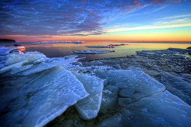 Awesome desktop background wallpapers of ocean ice.jpg